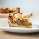 Apfelkuchen mit Teigdeckel aus leckerem Streuselteig
