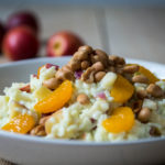 fruchtiger Reissalat mit Buttermilch Dressing