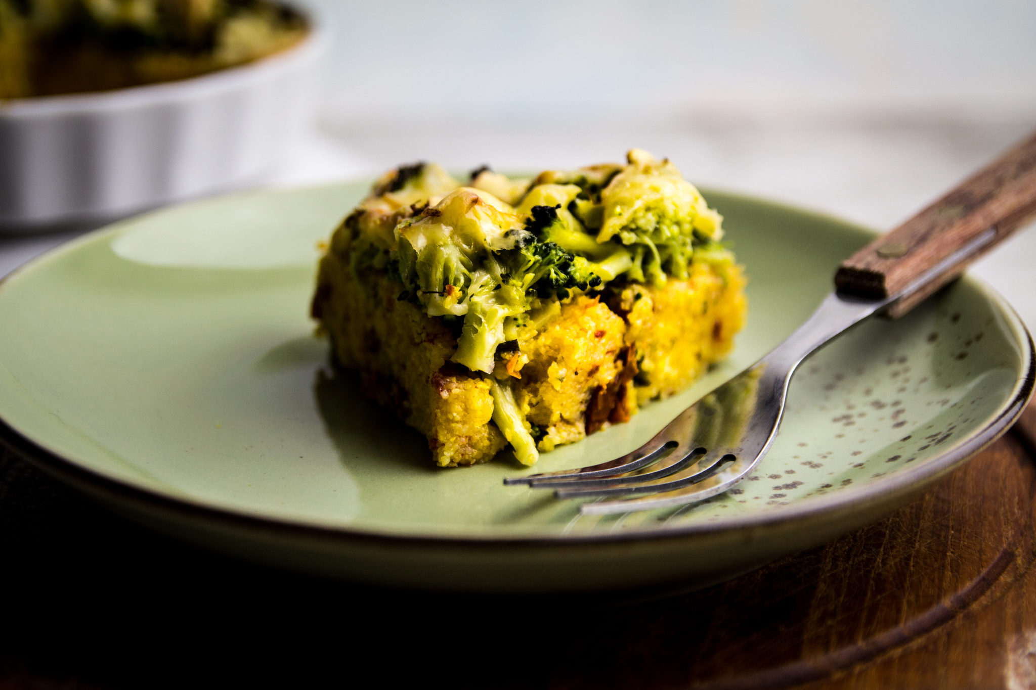 Polenta Gemüse Auflauf - Momentgenuss