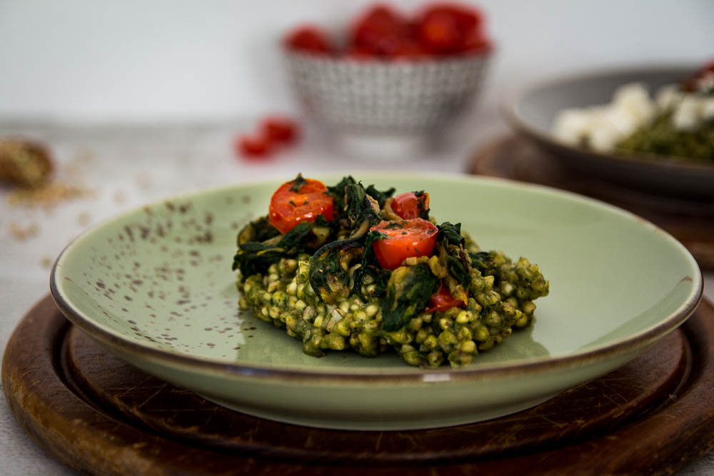 Buchweizen Gem se Pfanne Momentgenuss