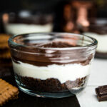 Dessert mit Schoko-Ganache