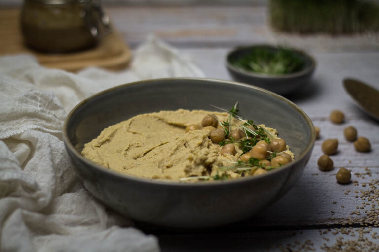 Hummus ohne Knoblauch Momentgenuss