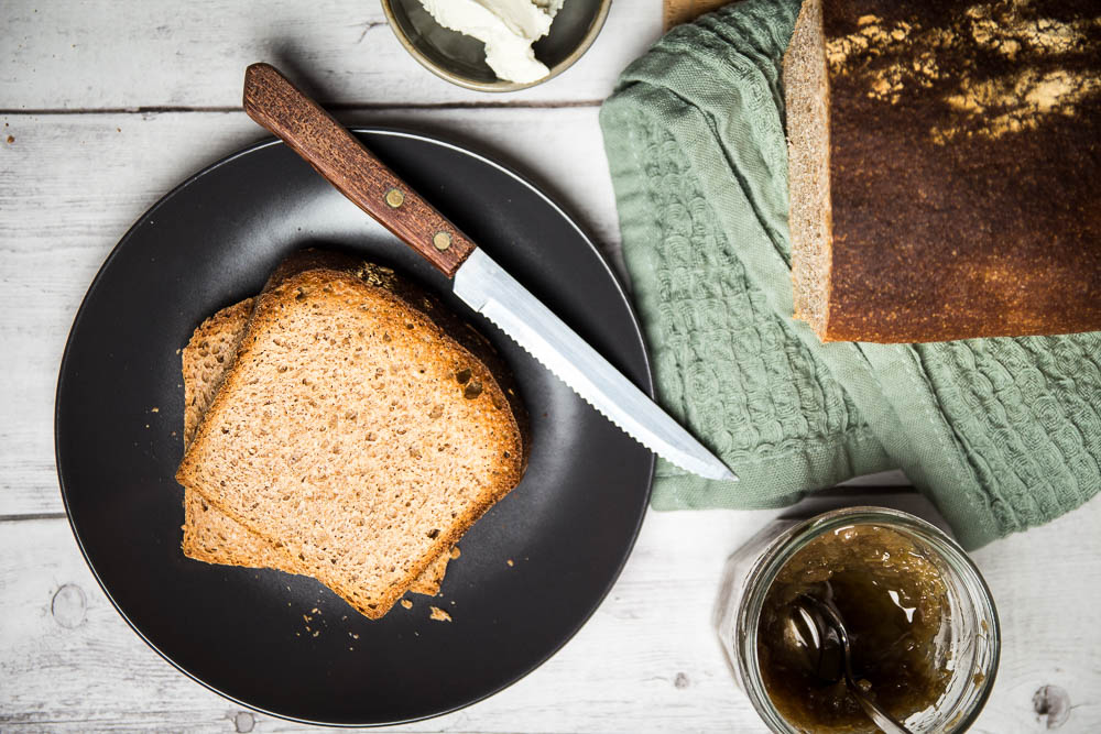 Vollkorntoastbrot