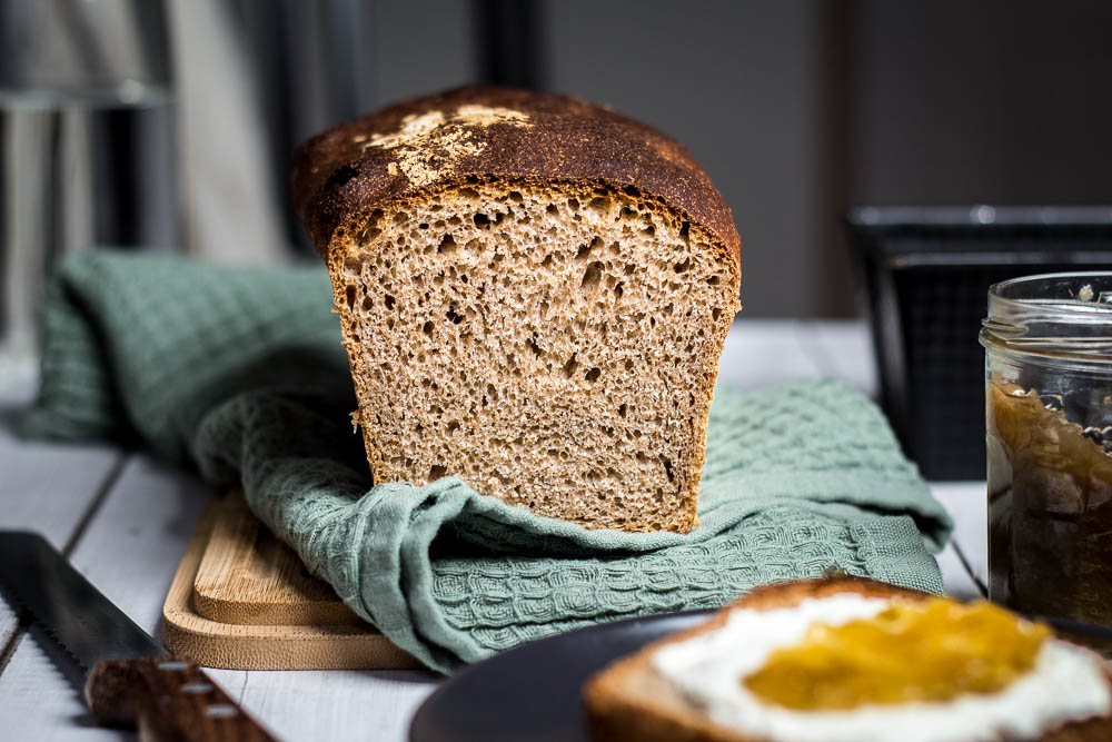 Vollkorntoastbrot selbst backen