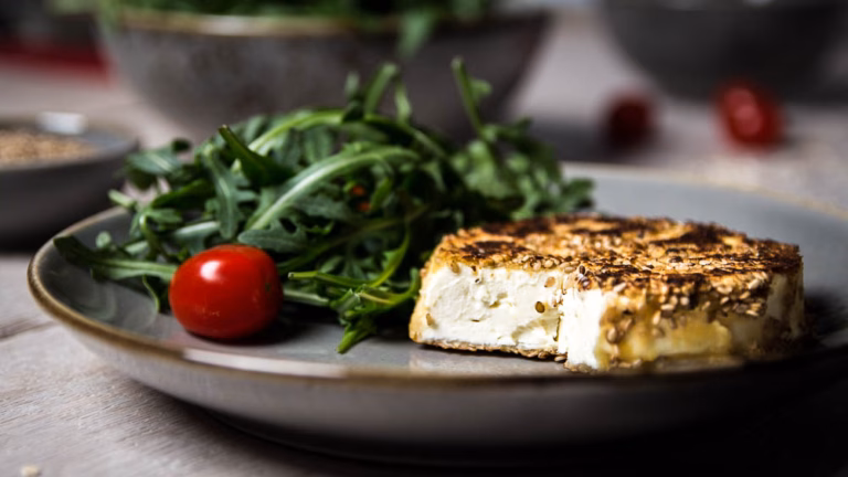 Feta im Sesammantel