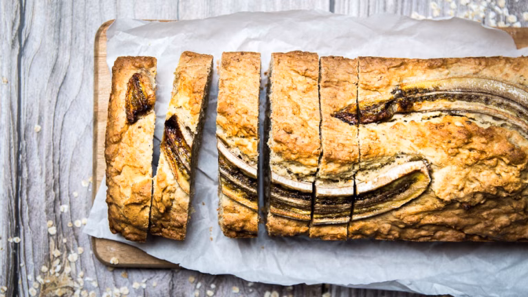 Saftiges Bananenbrot vegan